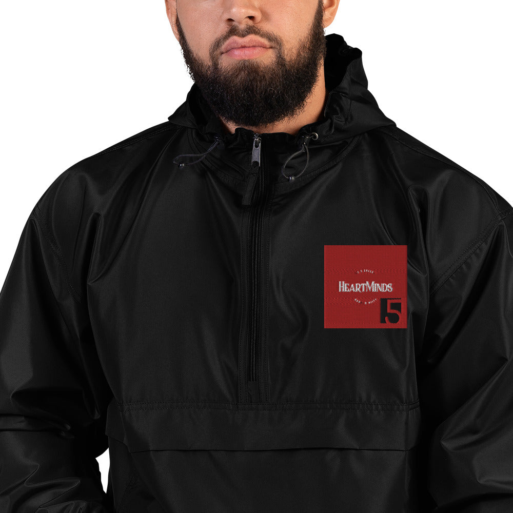 HeartMinds Embroidered Champion Packable Jacket