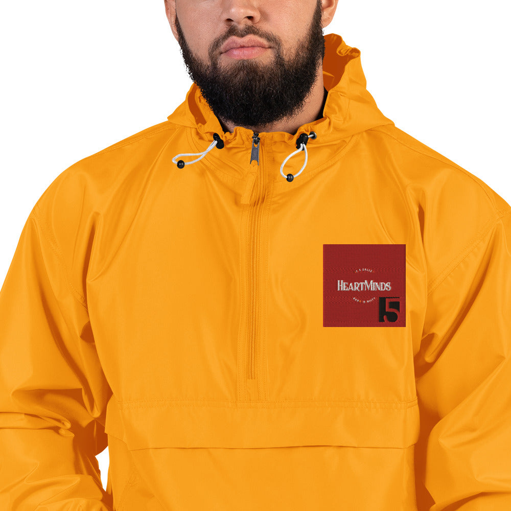 HeartMinds Embroidered Champion Packable Jacket