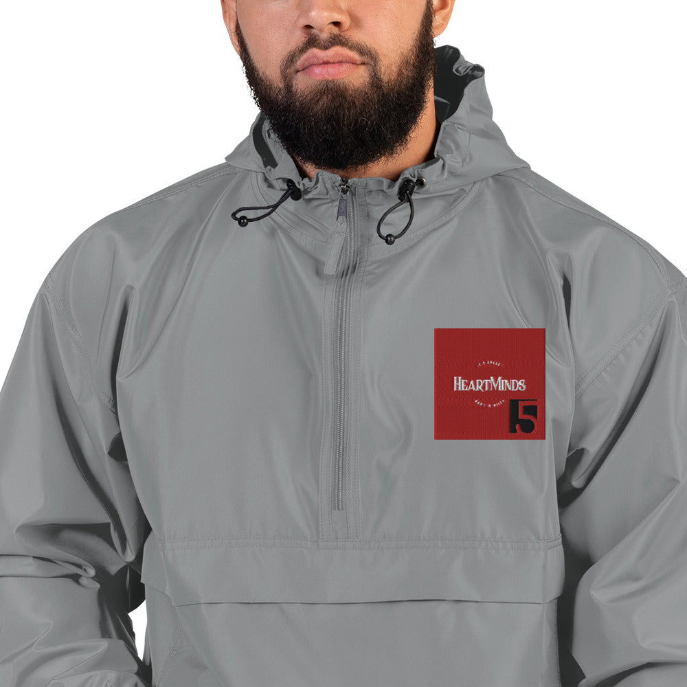 HeartMinds Embroidered Champion Packable Jacket