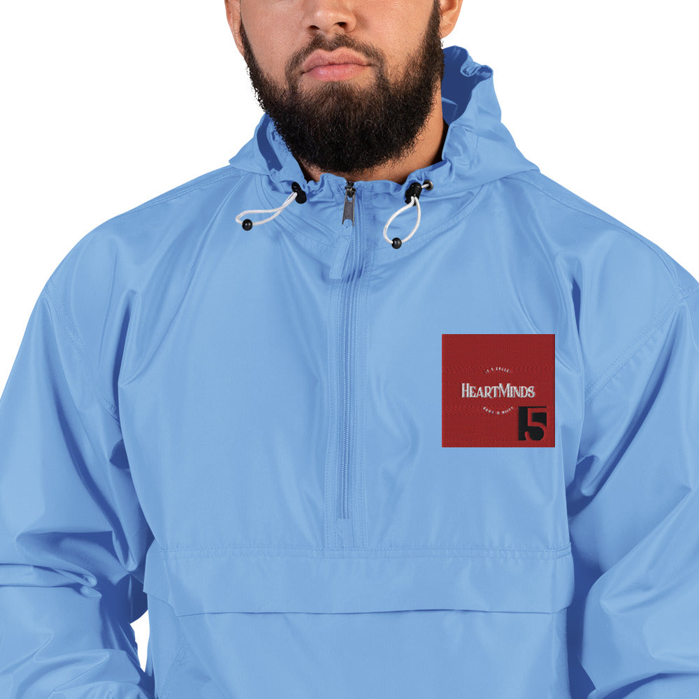 HeartMinds Embroidered Champion Packable Jacket