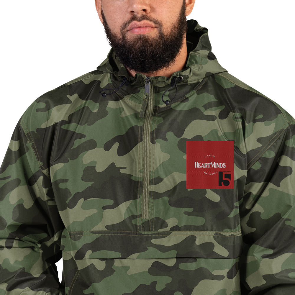 HeartMinds Embroidered Champion Packable Jacket