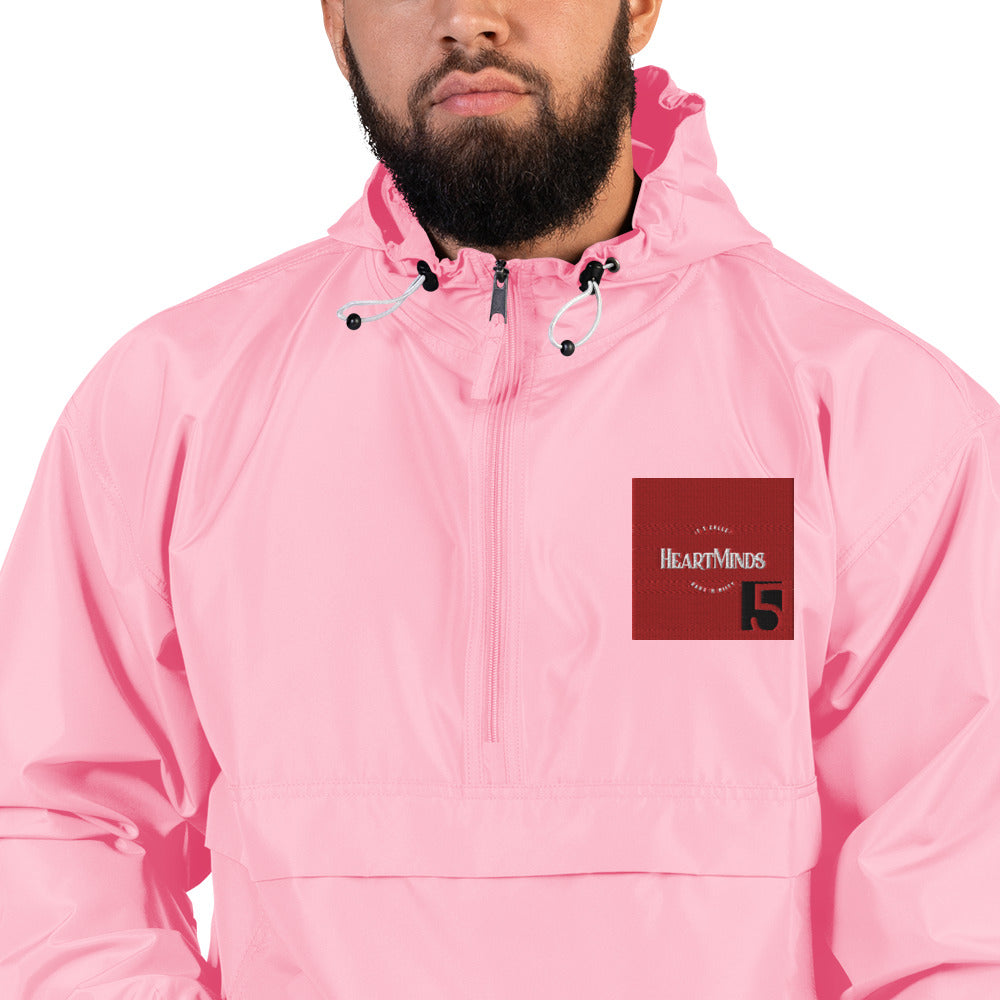 HeartMinds Embroidered Champion Packable Jacket