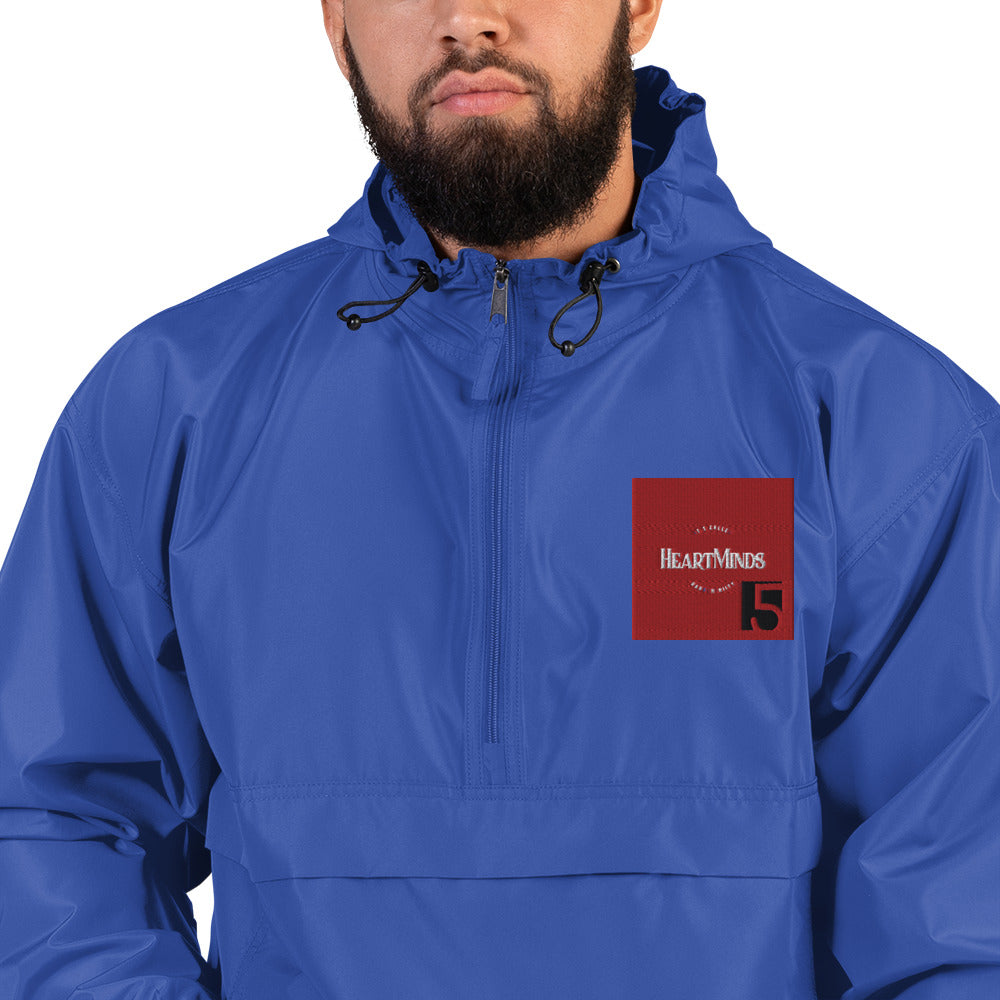 HeartMinds Embroidered Champion Packable Jacket