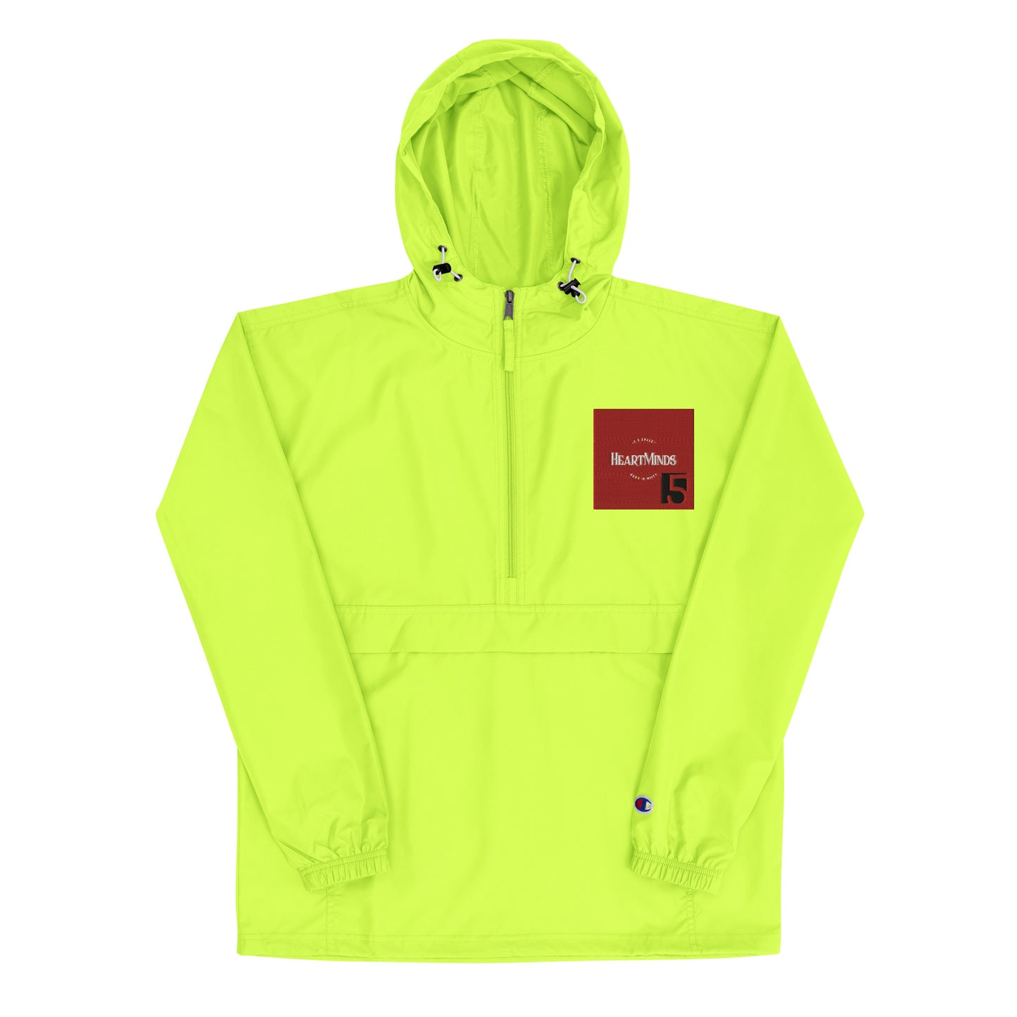 HeartMinds Embroidered Champion Packable Jacket