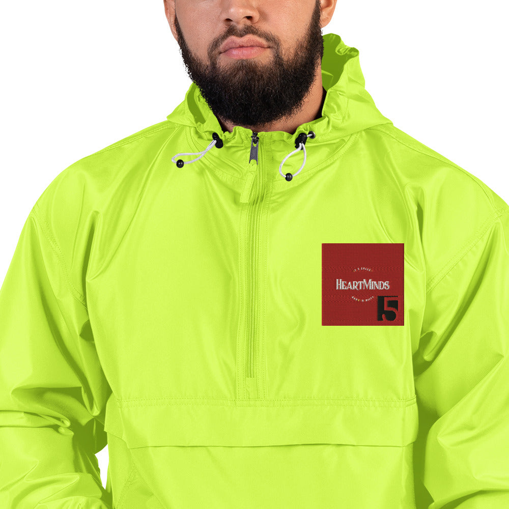 HeartMinds Embroidered Champion Packable Jacket