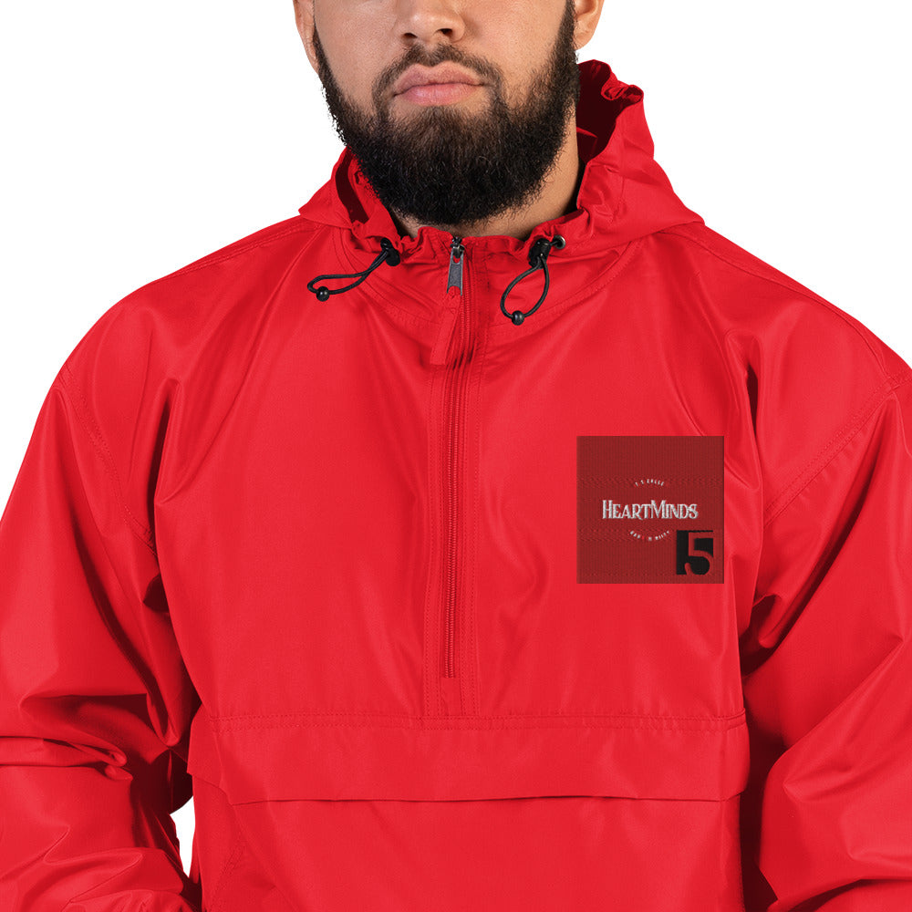 HeartMinds Embroidered Champion Packable Jacket