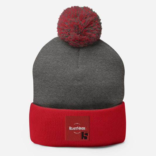 HeartMinds Pom-Pom Beanie