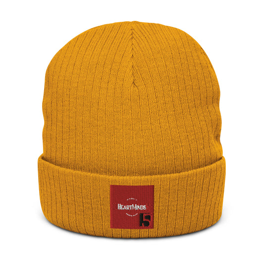 HeartMinds Ribbed Knit Beanie