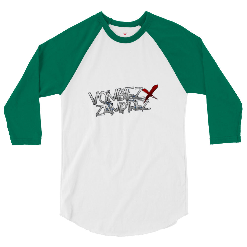 Vombiez x Zampirez 3/4 Sleeve Raglan Shirt