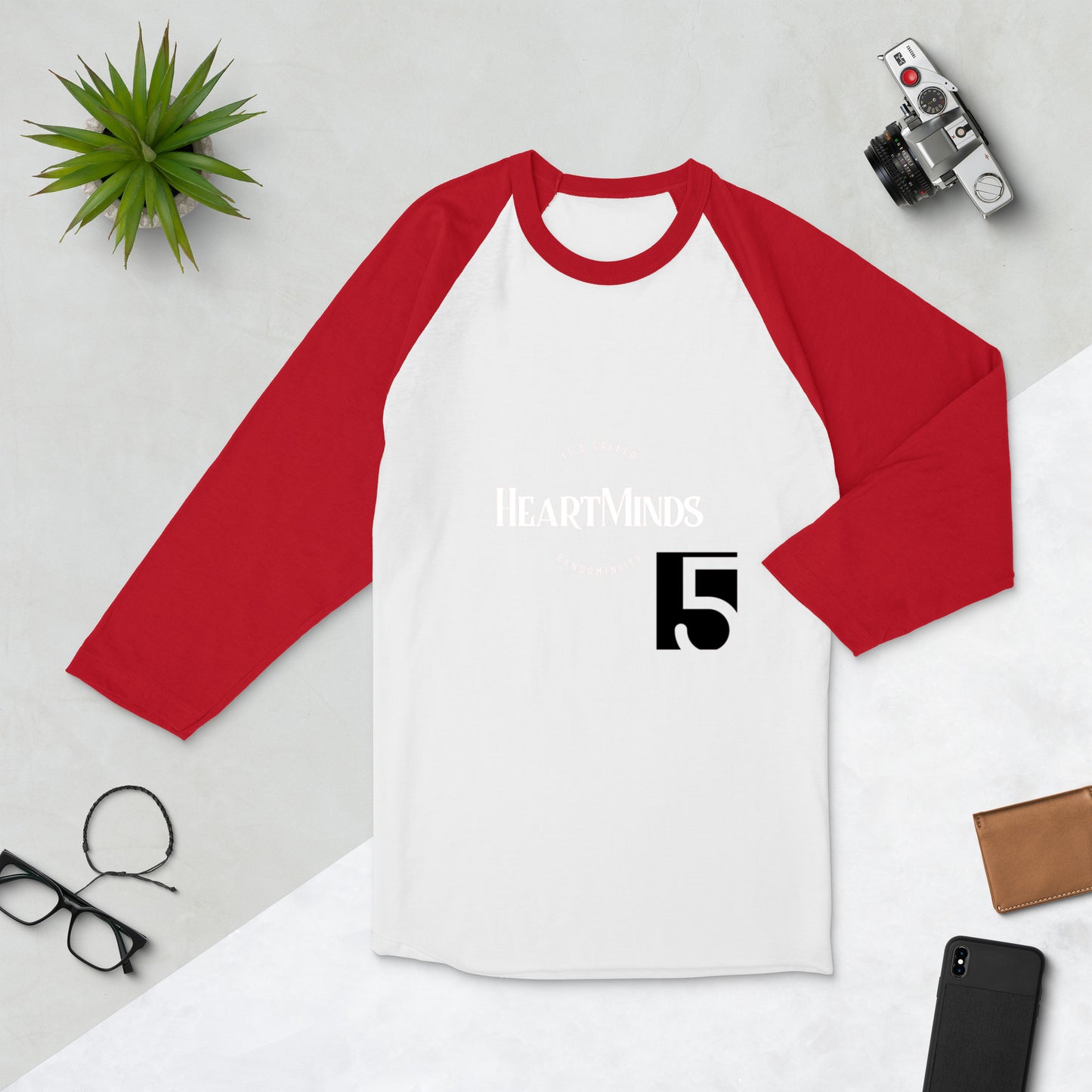 HeartMinds 3/4 Sleeve Raglan Shirt