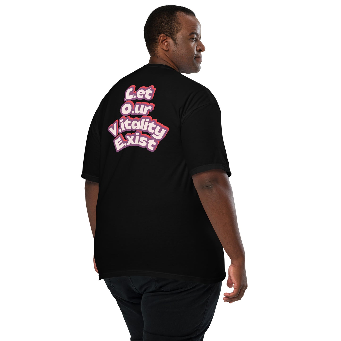 L.O.V.E. Garment-dyed Heavyweight T-shirt