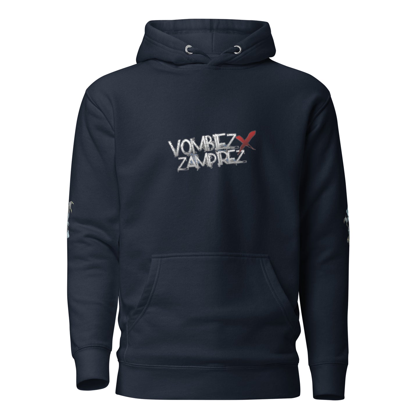 Vombiez x Zampirez Front Logo Hoodie