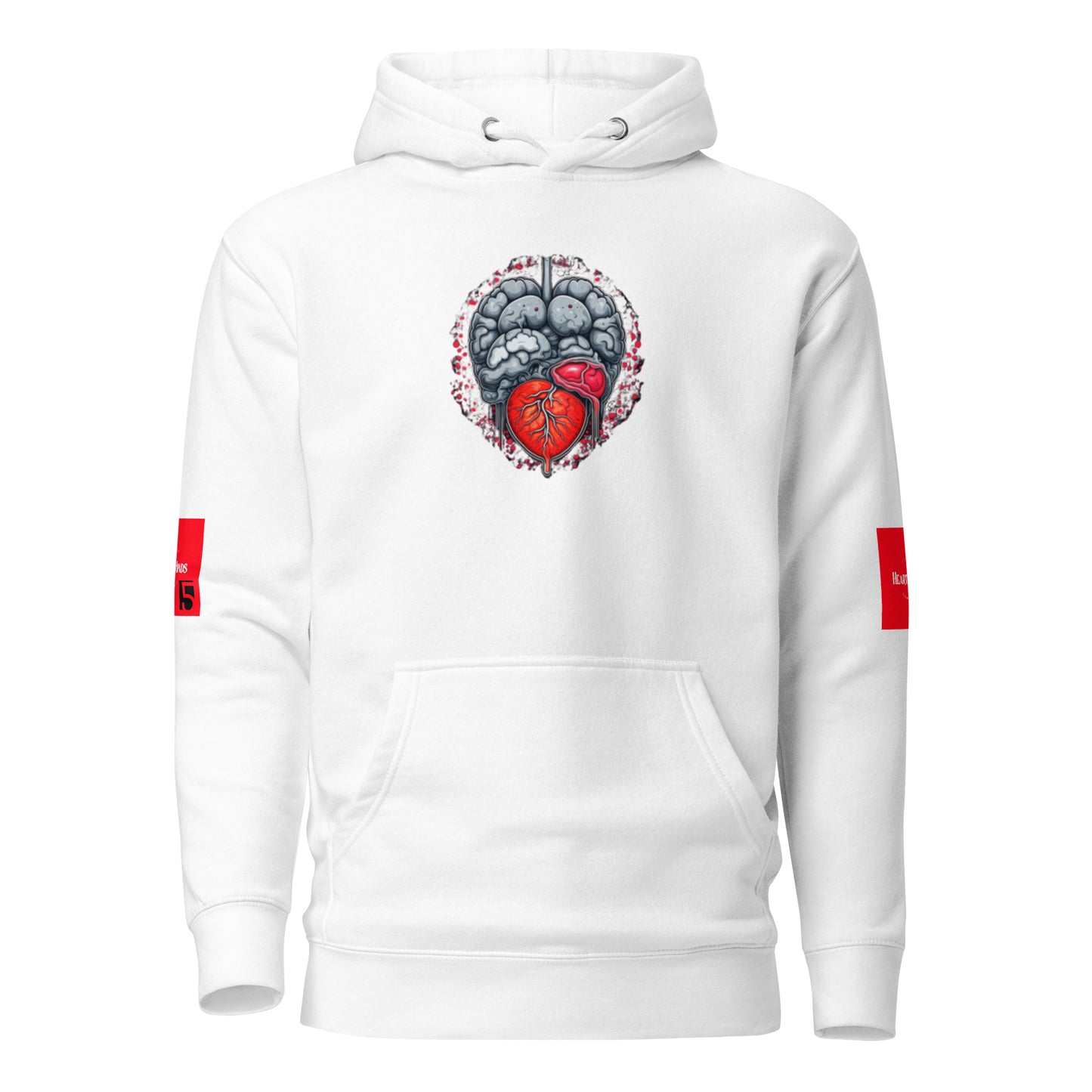 HeartMinds Front Logo Hoodie