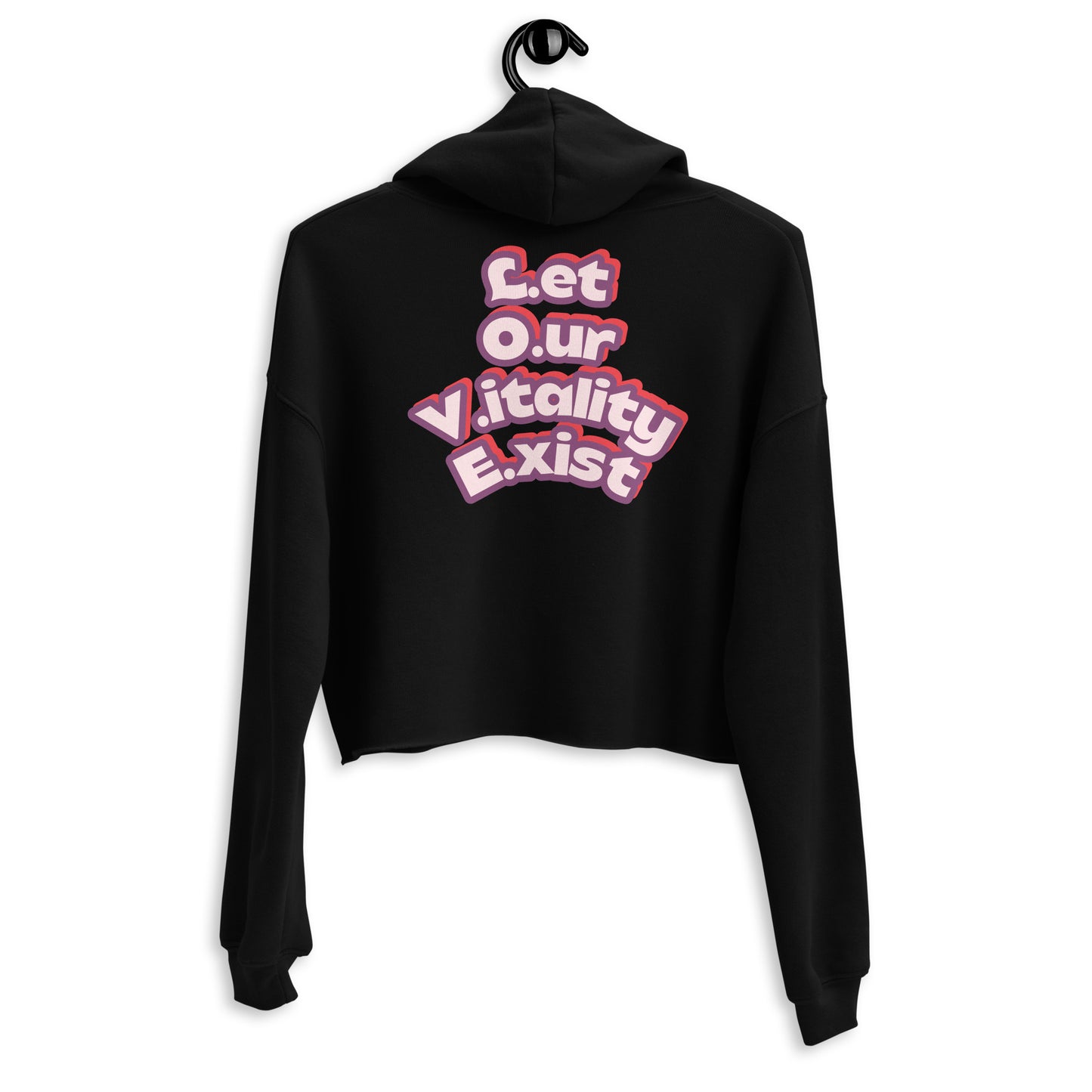 L.O.V.E. Crop Hoodie