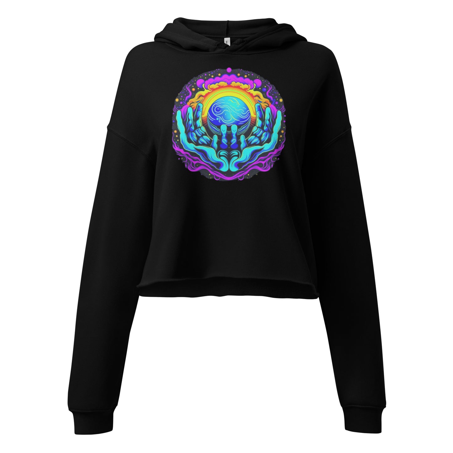 L.O.V.E. Crop Hoodie