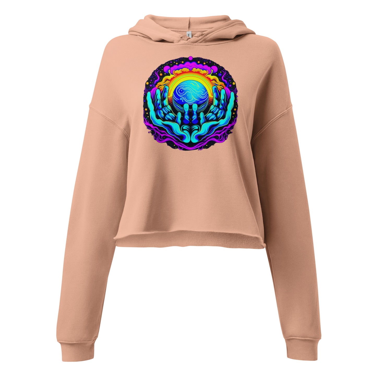 L.O.V.E. Crop Hoodie