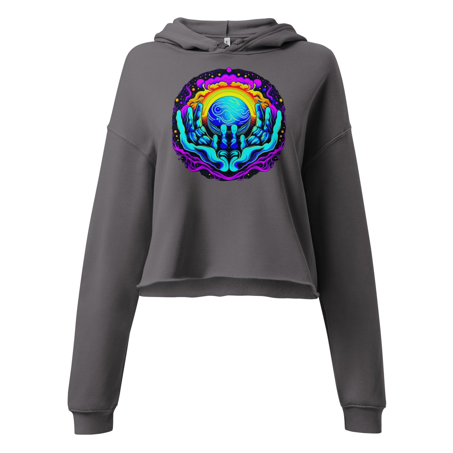 L.O.V.E. Crop Hoodie